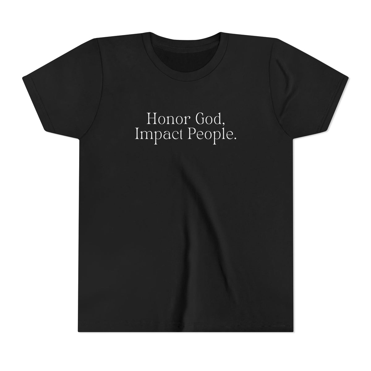 Youth - Premium T-shirt "Honor God, Impact People" - FAC Aurora