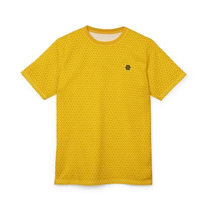 Adult Honey Drip Tee Solid Yellow