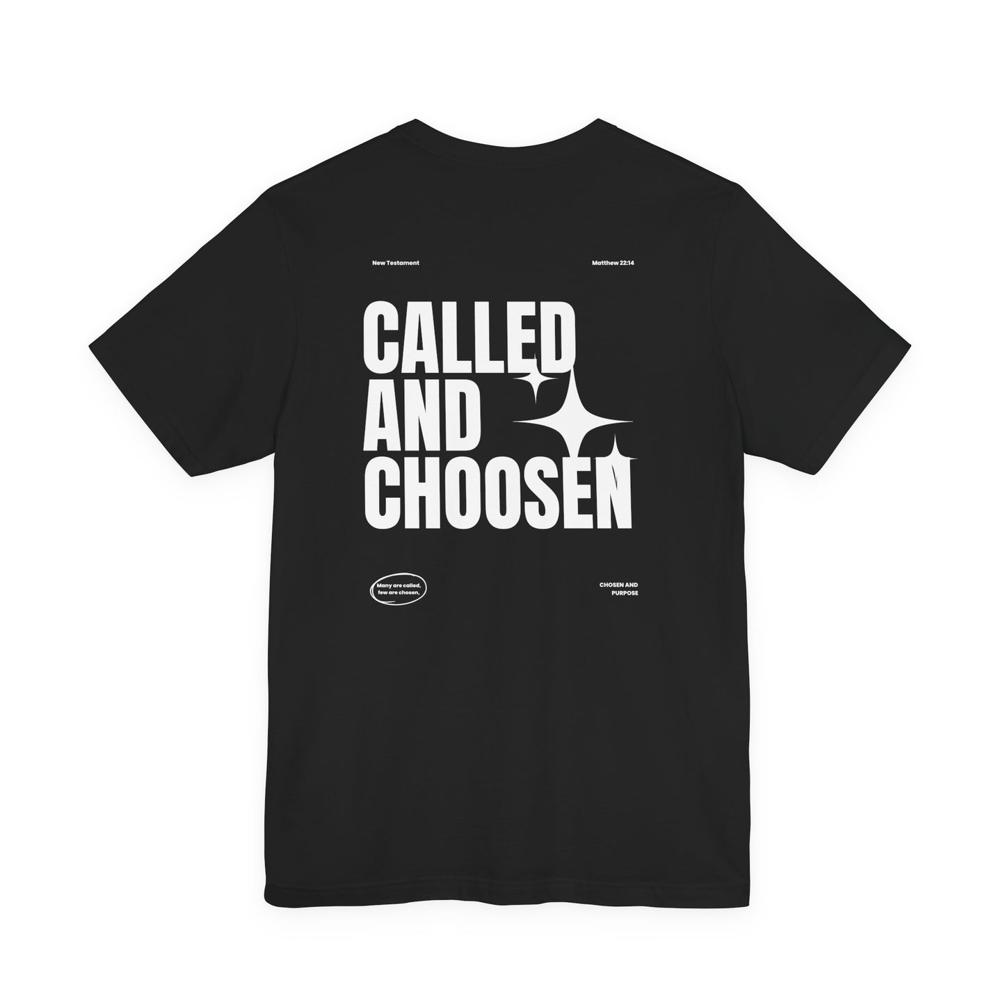 ADULT - Premium tee -  Called & Chosen - BBA