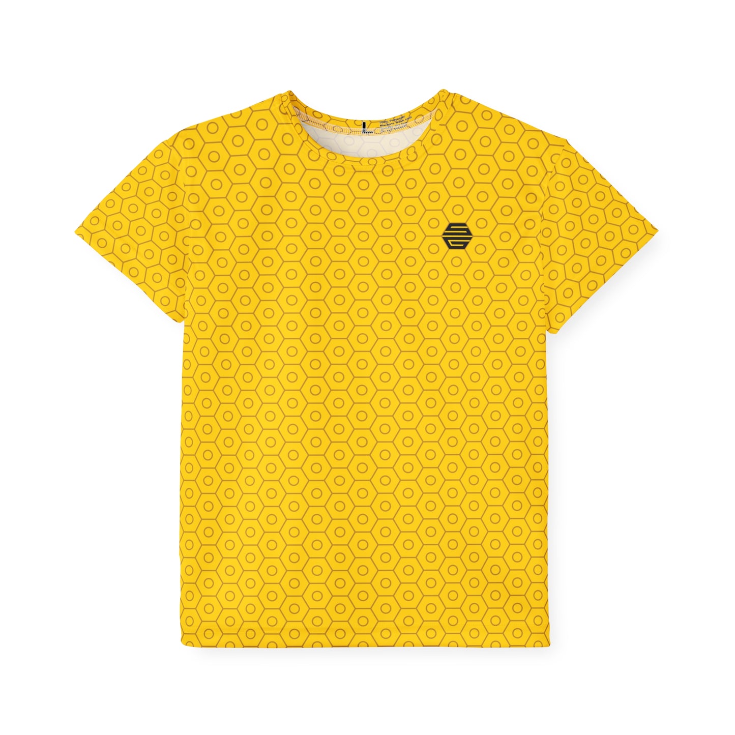 Youth Honey Drip Tee Solid Yellow