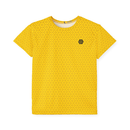 Youth Honey Drip Tee Solid Yellow