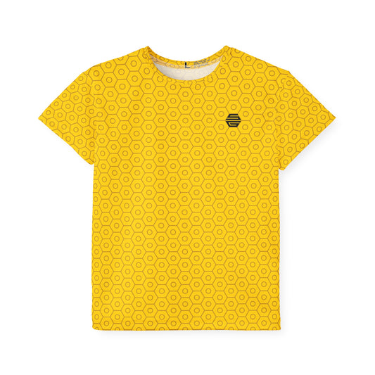 Youth Honey Drip Tee Solid Yellow