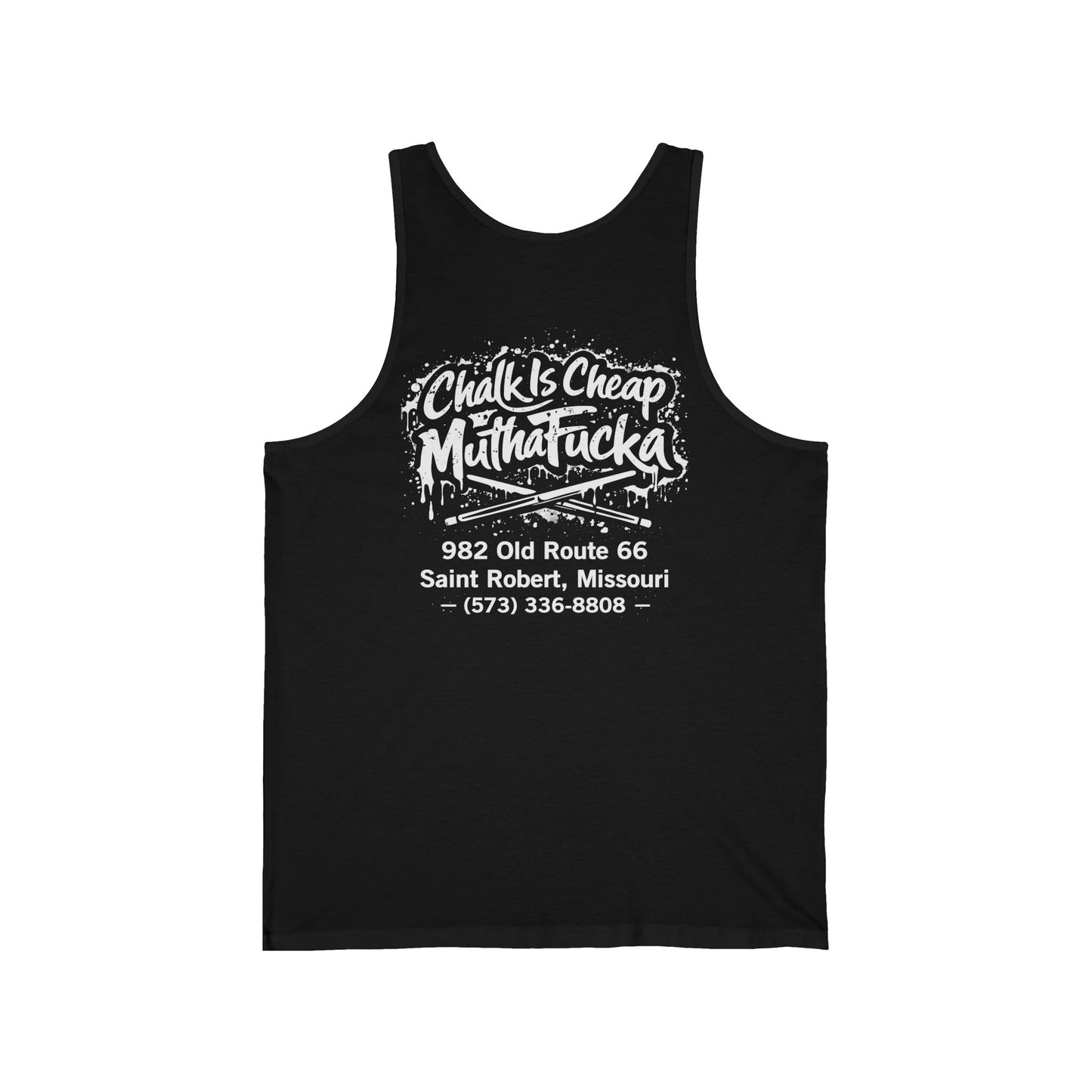 Jersey Tank - Chalk is Cheap