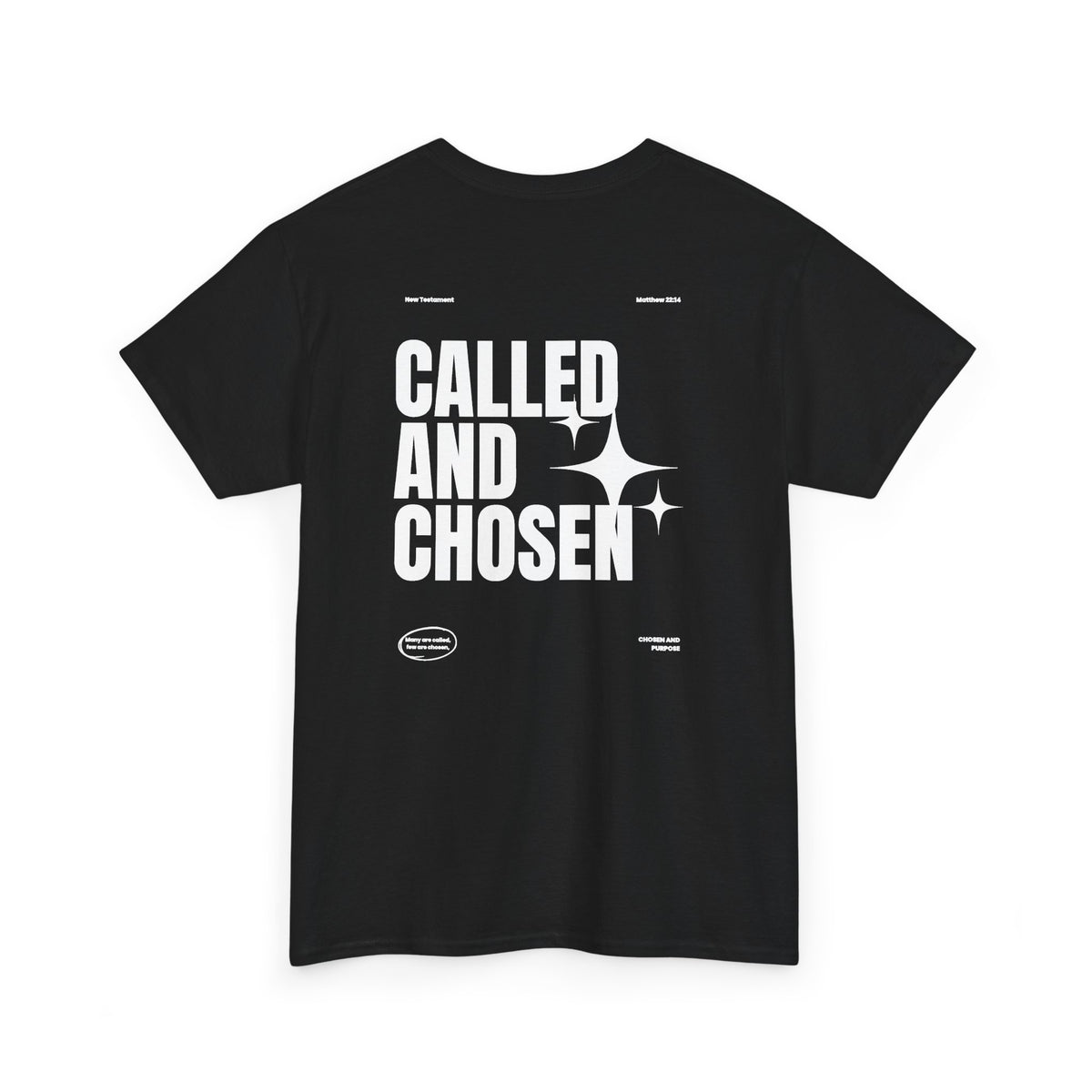 ADULT - Basic tee - Called & Chosen - BBA