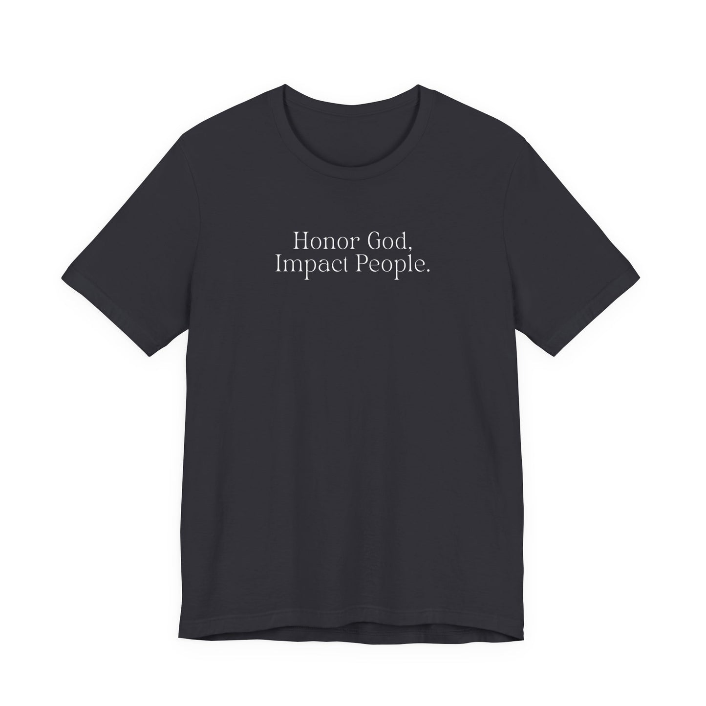 Adult - Premium T-Shirt “Honor God, Impact People” -  FAC Aurora