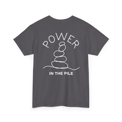 ADULT - Basic tee - Power in the Piles - BBA