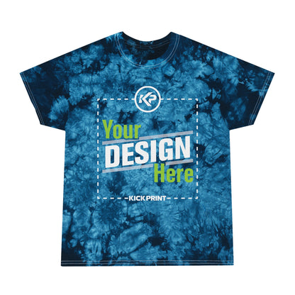 Crystal Blue Tie-Dye Tee