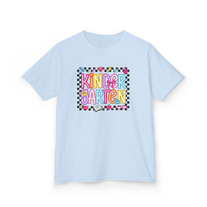 Kindergarten Kids T‑Shirt — Colorful Back-to-School Tee