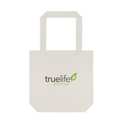 Truelife Apostolic Cotton Tote Bag - Eco-Friendly Grocery & Church Tote with Leaf Logo