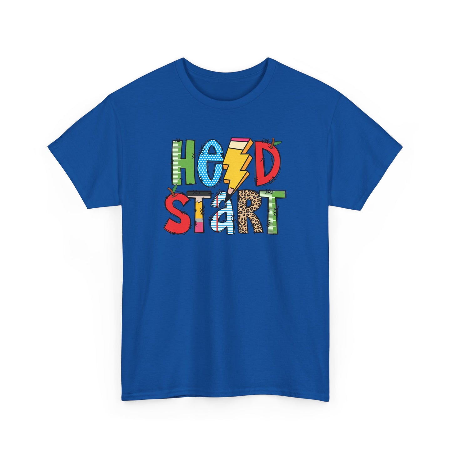 Head Start Colorblock T-Shirt- Fun School Staff Gift