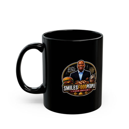 Coffee Black Mug - Smiles Food People Merch