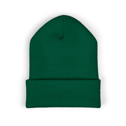 Embroidered Cuffed Beanie - Man Up God's Way