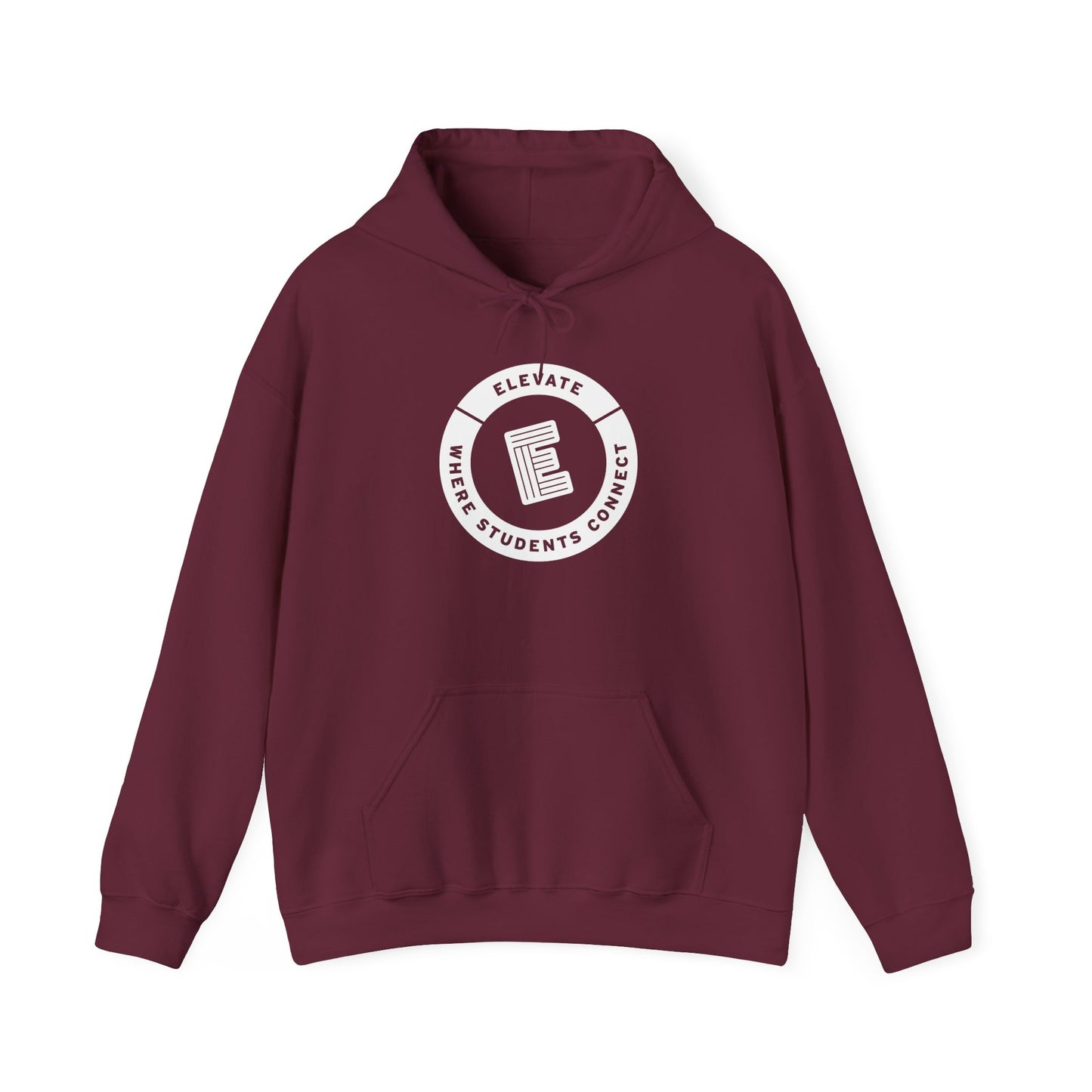 Adult - Basic Hoodie - Elevate Where Student Connects