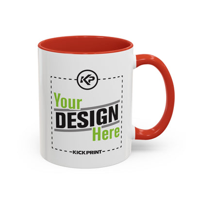 11oz Accent Mug - Kick Merch