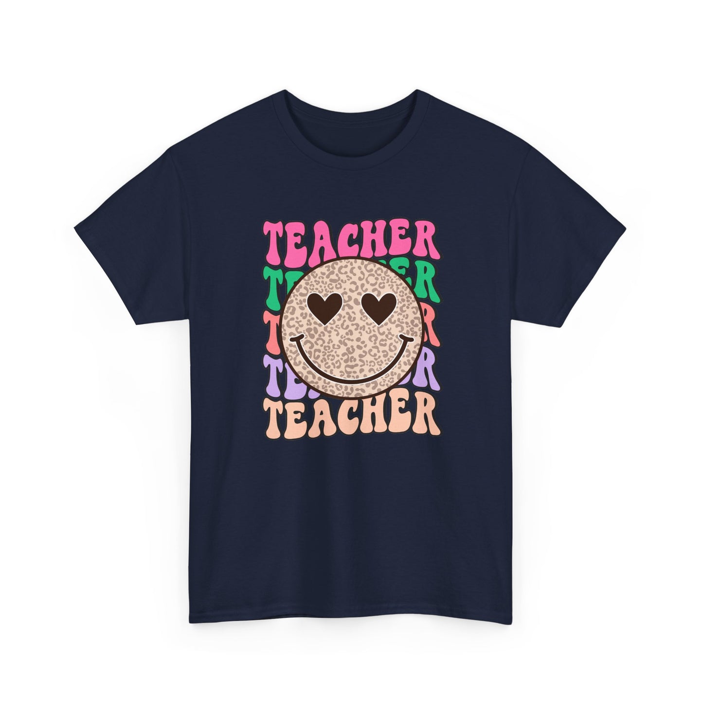 Teacher Smiley Heart Eyes T-Shirt