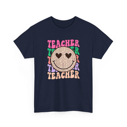 Teacher Smiley Heart Eyes T-Shirt