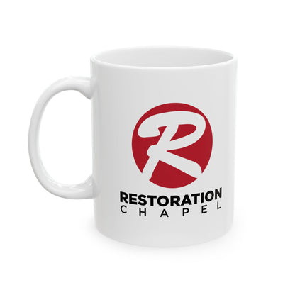 White Mug - Restoration Chapel