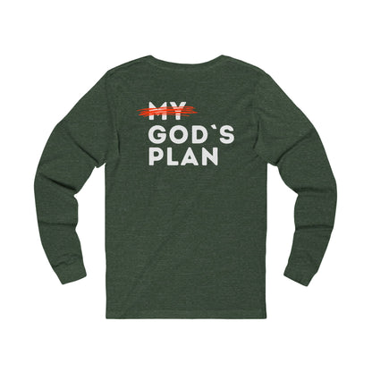 ADULT - Basic Long sleeve - GOD's Plan - BBA