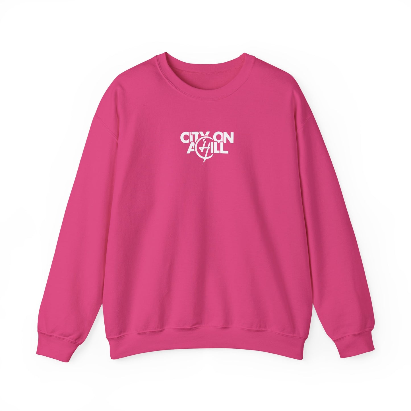 ADULT - Basic Crewneck Pullover Sweatshirt - City on a Hill