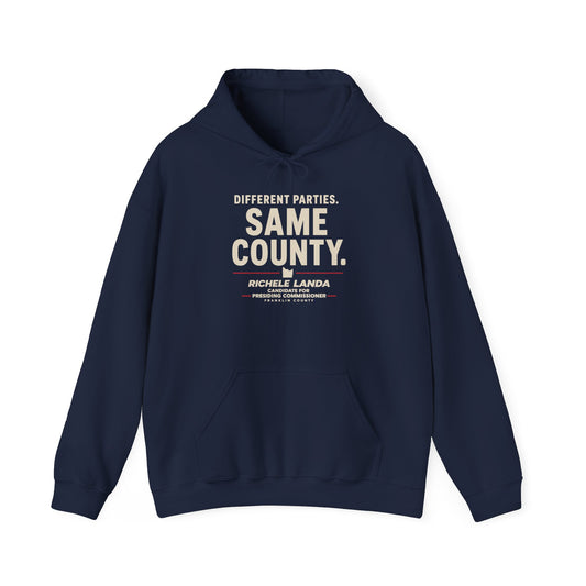 Adult - Basic Hoodie - Different Parties- Same County