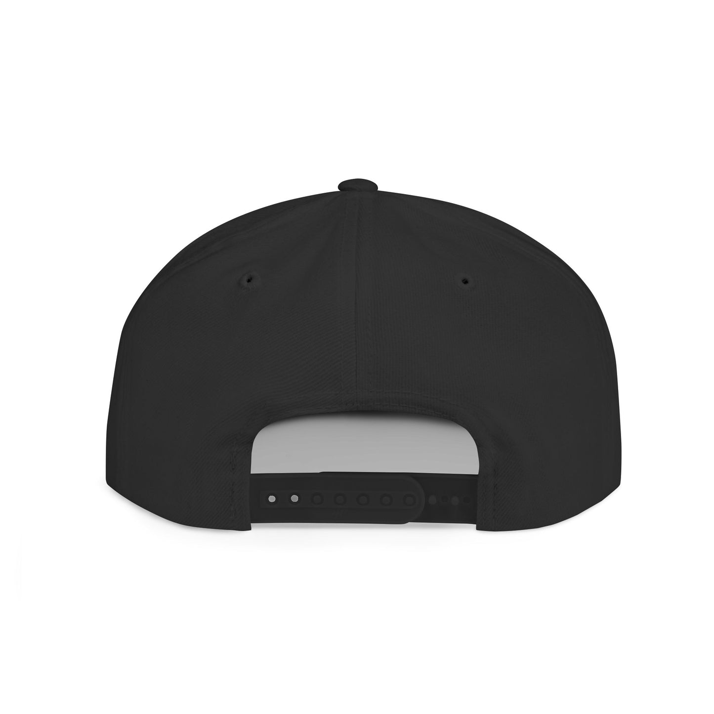 Snapback Hat - O.B.S. Logo Flat Bill Cap