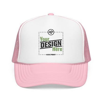 Embroidered Snapback Trucker Cap