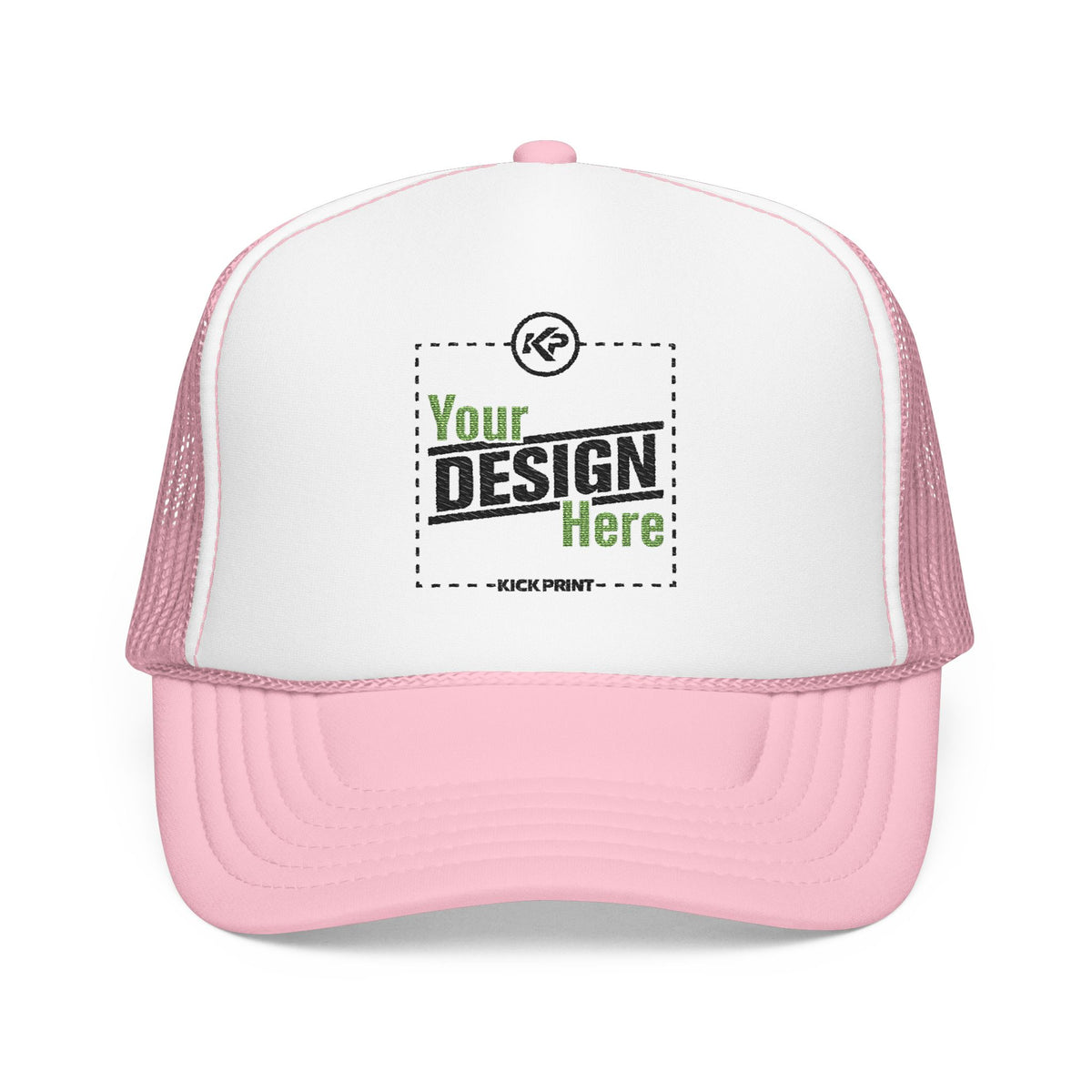 Embroidered Classic Foam trucker hat