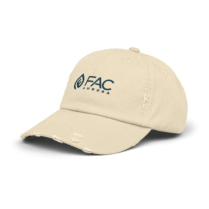 Embroidered Distressed Cap - FAC Aurora