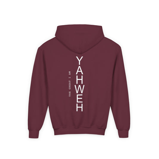 YOUTH - Basic Hoodie - YAHWEH- BBA