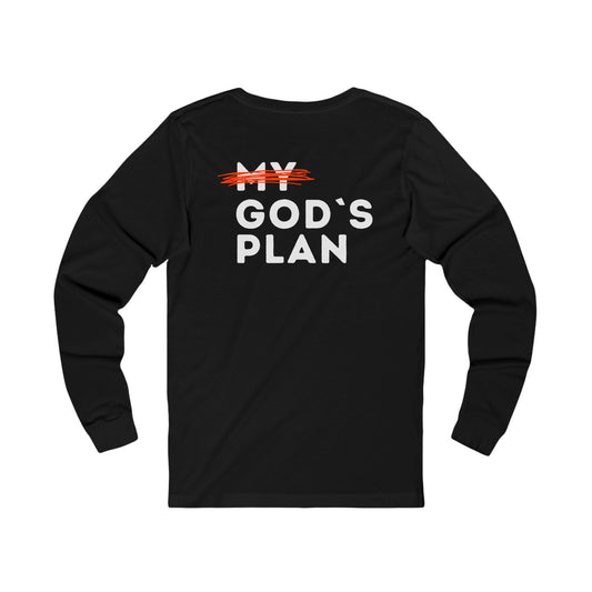 ADULT - Basic Long sleeve - GOD's Plan - BBA