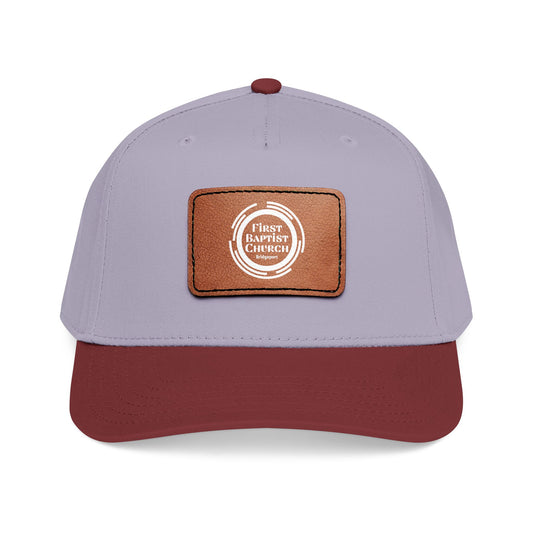 Leather Patch Baseball Cap – First Baptist Church