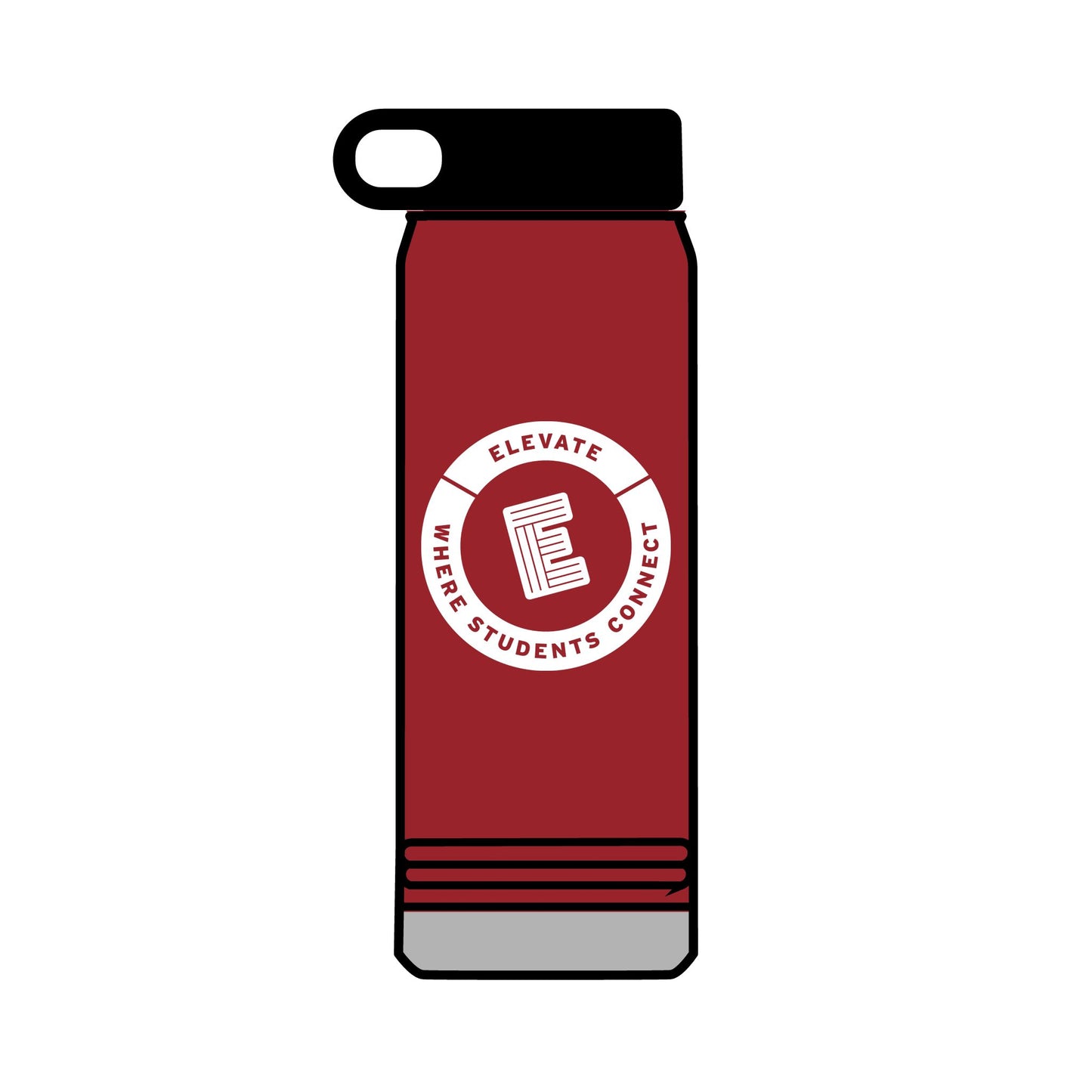 32oz Insulated Water Bottle - Elevate Where Student Connects