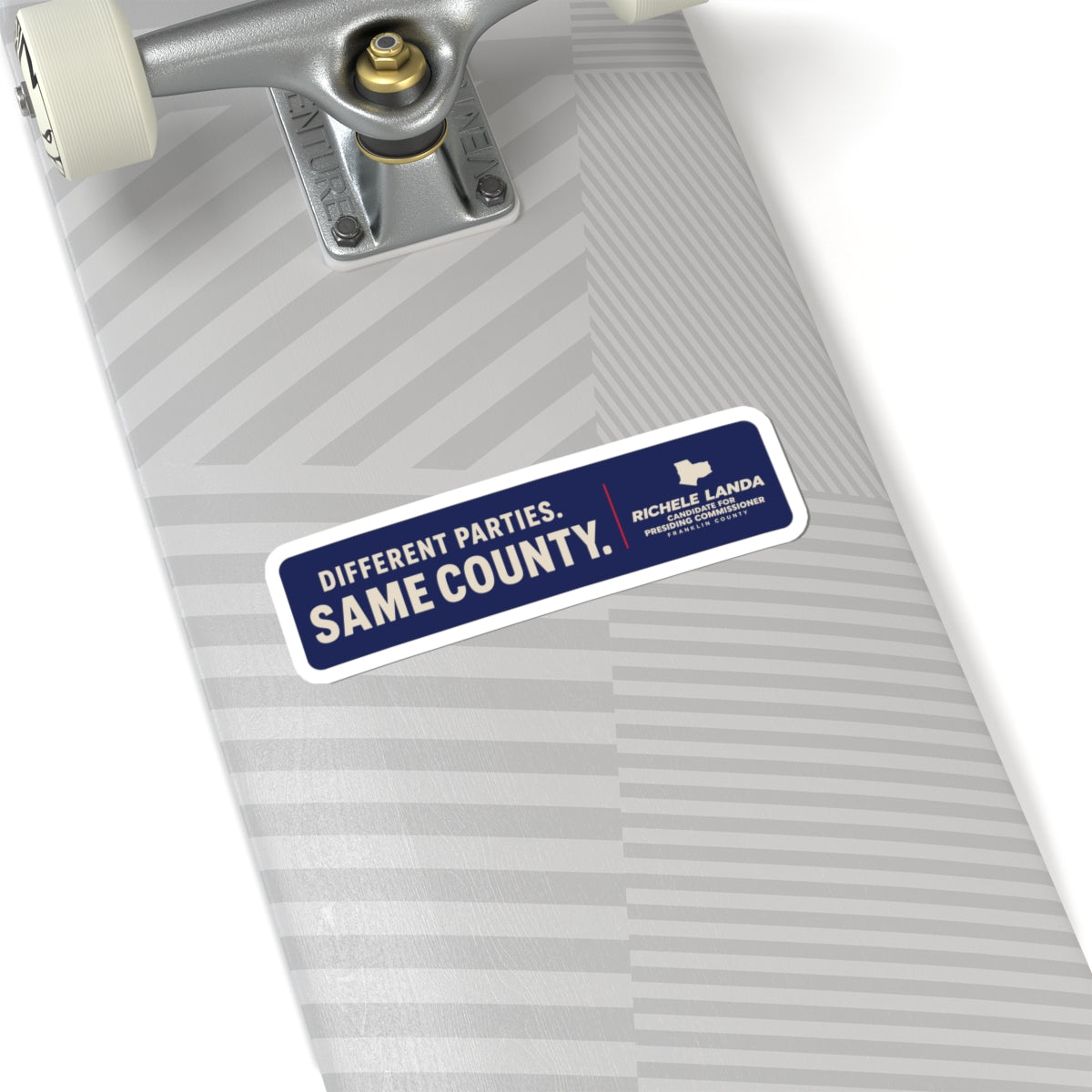 Regular Sticker - Different Parties- Same County