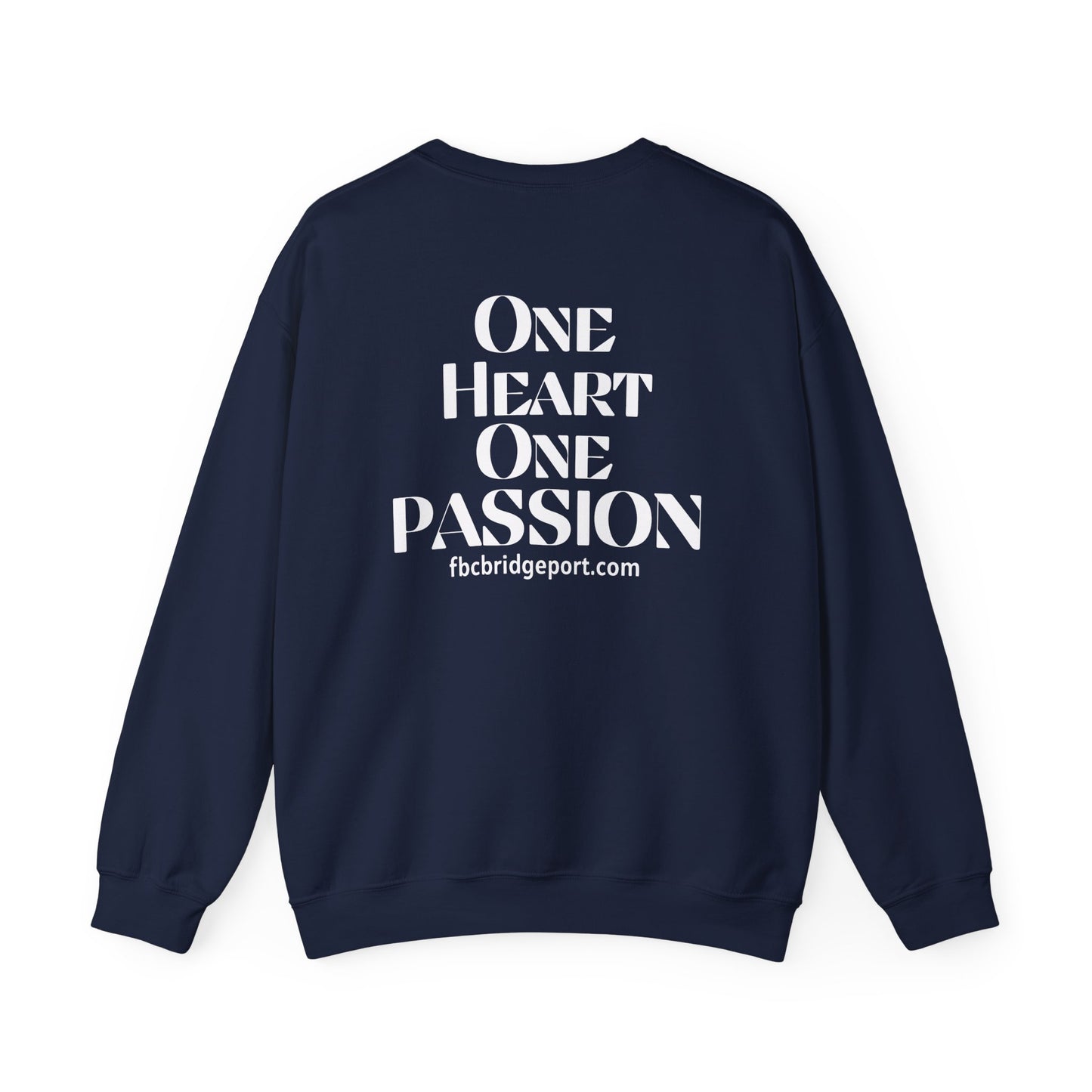 Adult - Basic Sweatshirt- one Heart One Passion