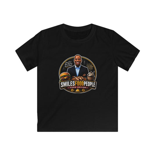 Youth - Softstyle T‑Shirt - Smiles Food People