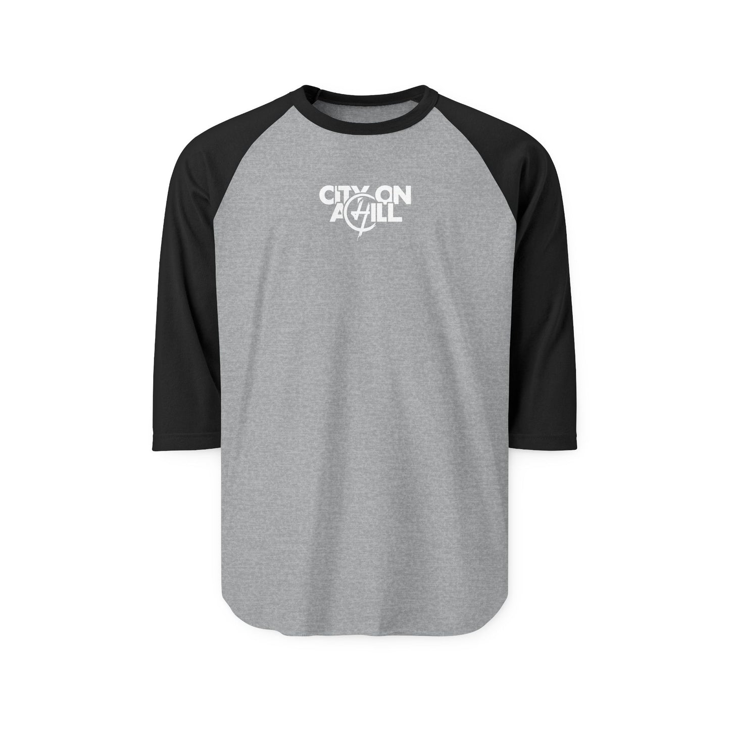ADULT - 3/4 Sleeve Raglan Shirt - City on a Hill