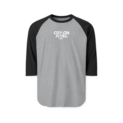 ADULT - 3/4 Sleeve Raglan Shirt - City on a Hill