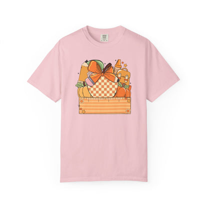 Comfort Colors Fall Shirt | Custom Autumn T-Shirt | Cozy Pumpkin Graphic Tee | Thanksgiving Unisex Shirt Gift