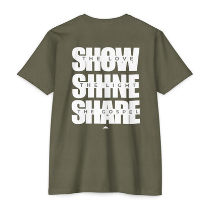 ADULT - Light House Troy 'Show Shine Share' Tee
