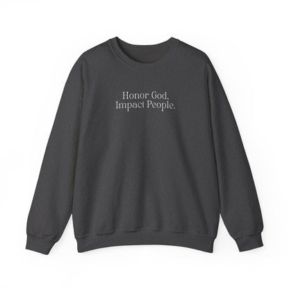 Adult - Basic Sweatshirt Honor God Impact People - FAC Aurora