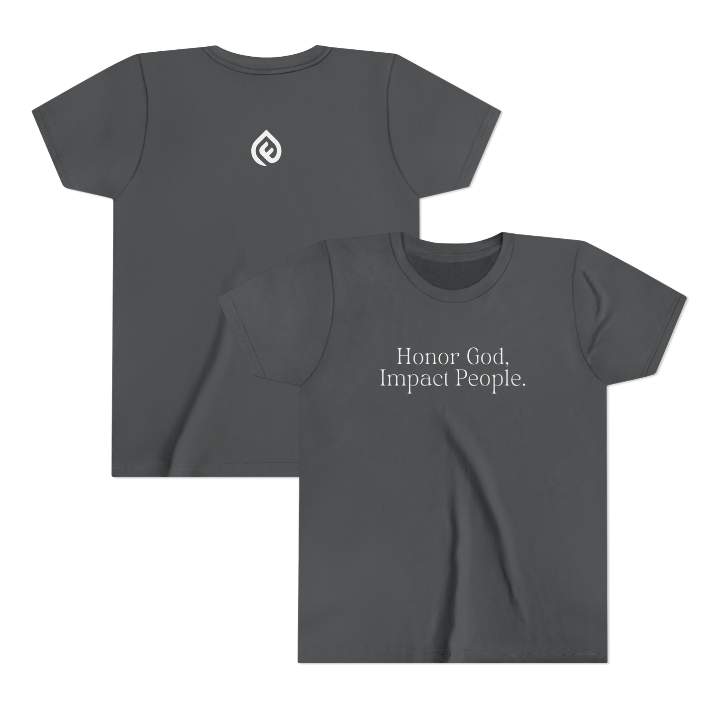 Youth - Premium T-shirt "Honor God, Impact People" - FAC Aurora