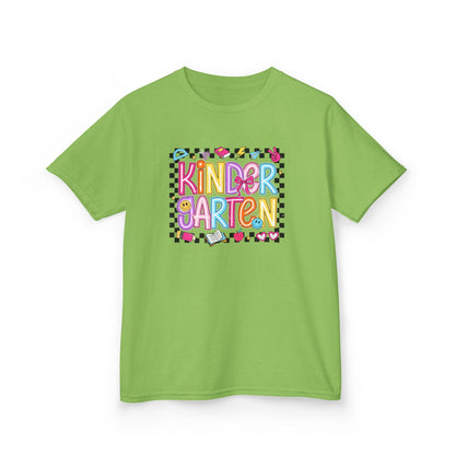 Kindergarten Kids T‑Shirt — Colorful Back-to-School Tee