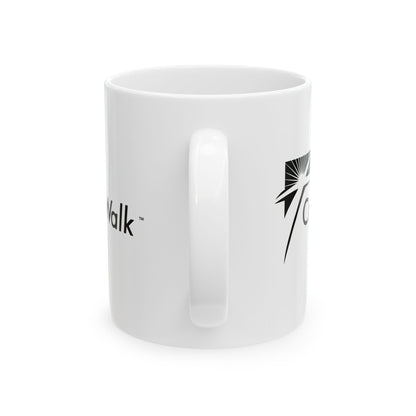 The Crosswalk Church White Mugs