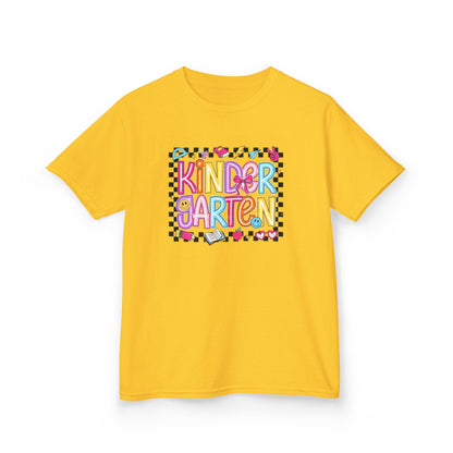 Kindergarten Kids T‑Shirt — Colorful Back-to-School Tee
