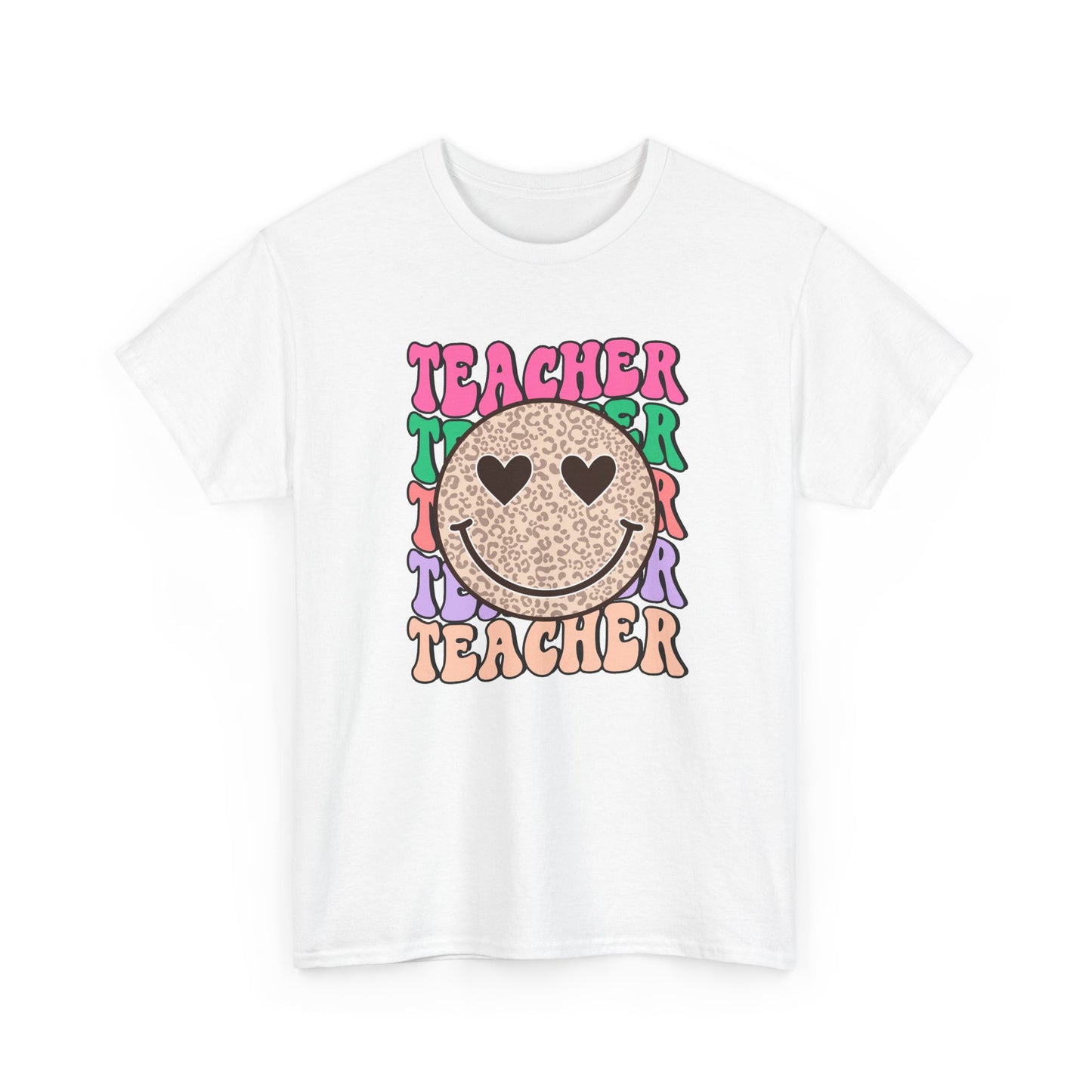 Teacher Smiley Heart Eyes T-Shirt
