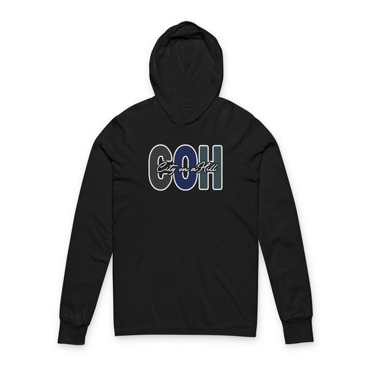 ADULT - Premium Hooded long-sleeve tee - City on a Hill