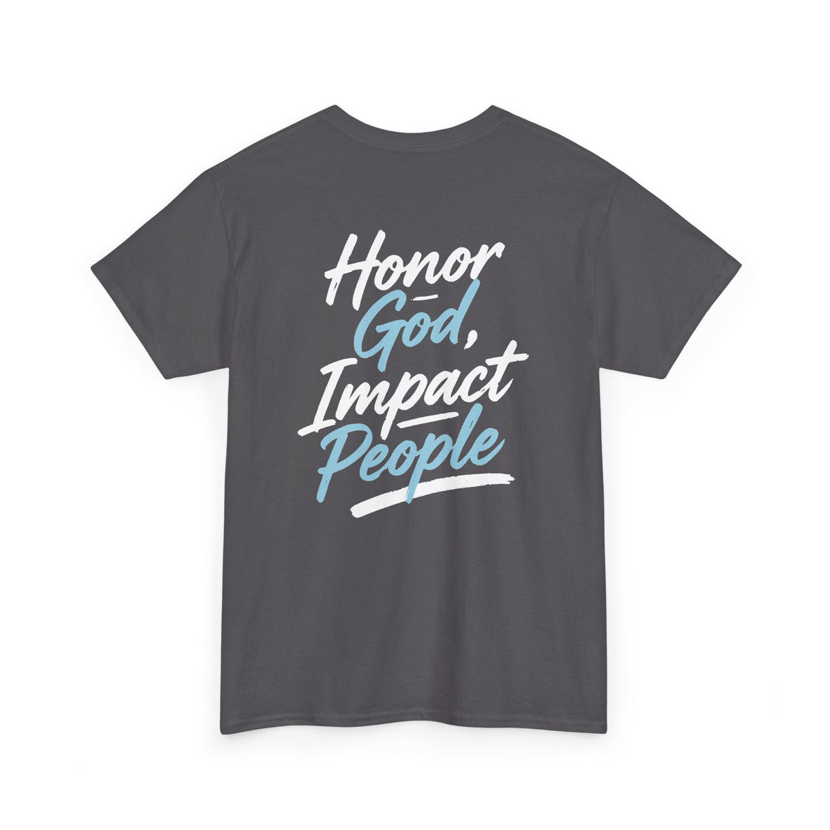 Adult - Honor God, Impact People Basic T-Shirt - FAC Aurora