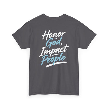 Adult - Honor God, Impact People Basic T-Shirt - FAC Aurora