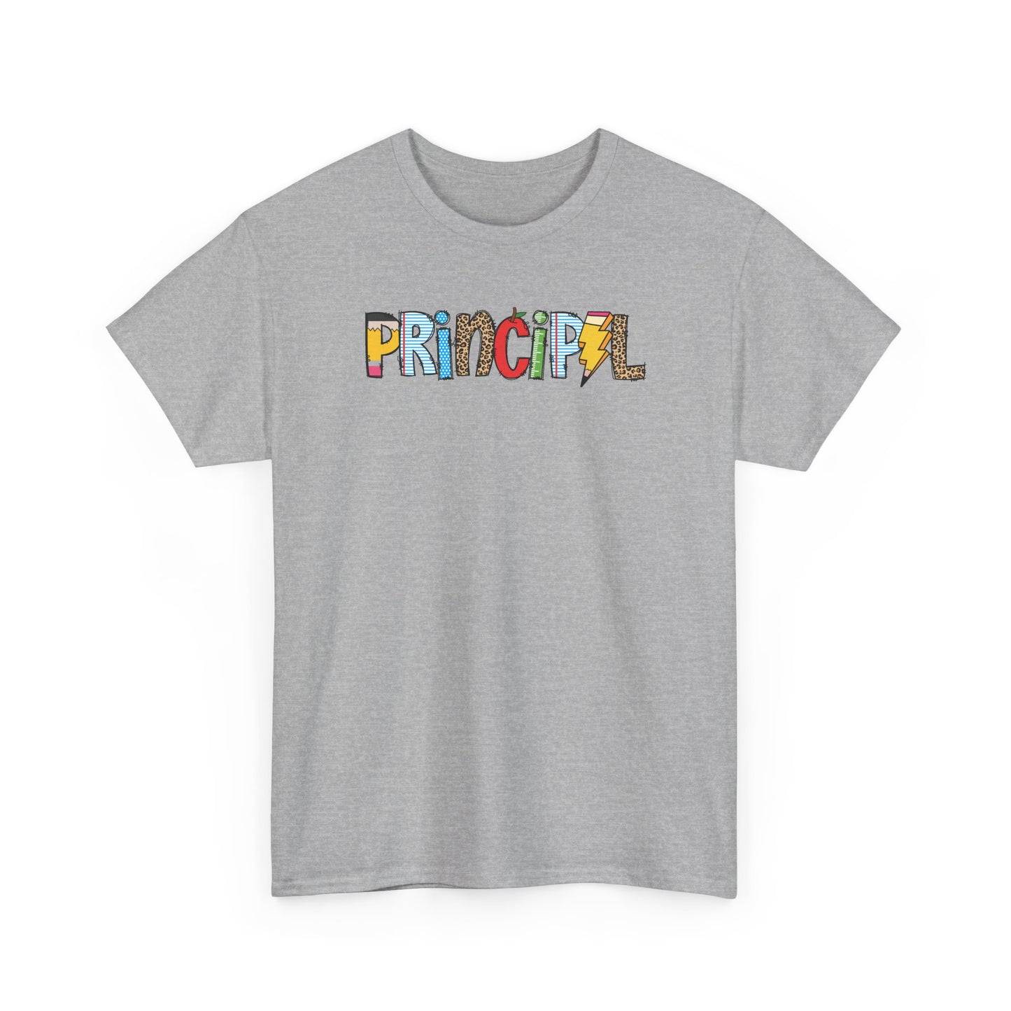Principal Colorblock T-Shirt- Fun School Staff Gift