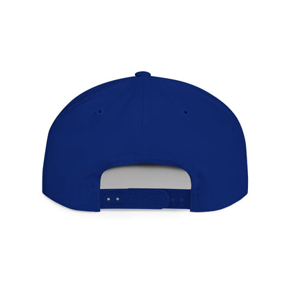Snapback Hat - O.B.S. Logo Flat Bill Cap